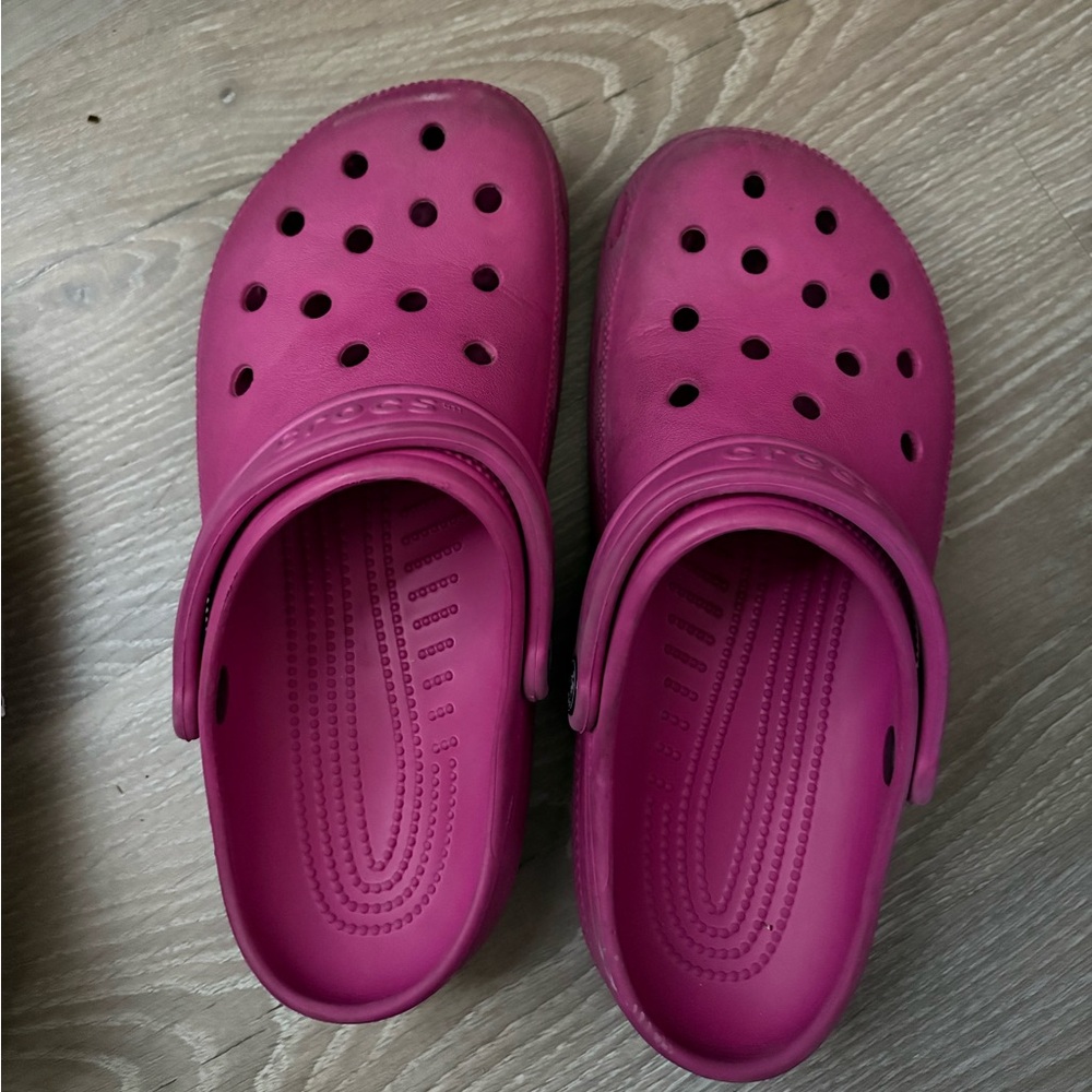 Pink Crocs-Style Clog